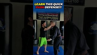 How Do You Defend Yourself Against A Push | Learn Self-Defense with Dr. Marc