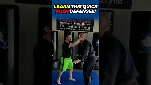 How Do You Defend Yourself Against A Push | Learn Self-Defense with Dr. Marc