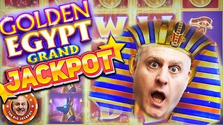 🔺 NEVER BEFORE PLAYED 🔺Golden Egypt Grand Jackpot - Multiple Exciting Bonus Wins