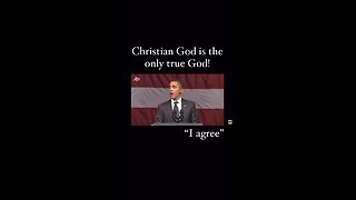 Look at what a strong brother of ours testified about God when Obama made a statement