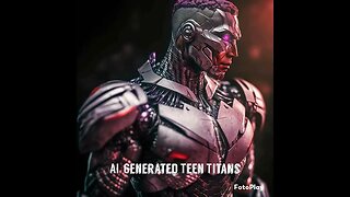 AI Generated Teen Titans Art