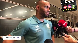 VEJA O QUE WEVERTON FALOU NA ZONA MISTA APÓS CORINTHIANS 0 X 0 PALMEIRAS