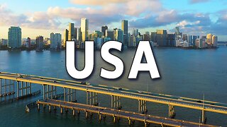 USA Beautiful Places in 4K With Calming Music - USA Beautiful Landscapes Part 2