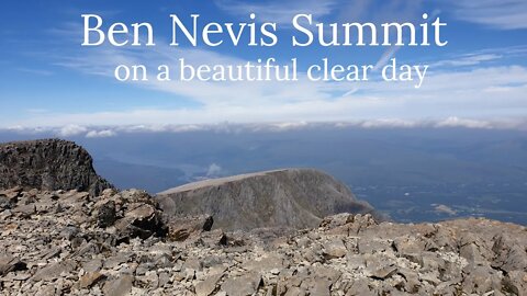 Ben Nevis summit, Fort William Scotland