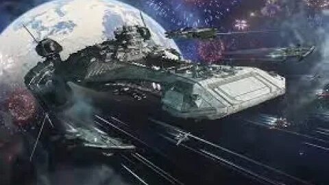 Assault of the UEE navy fleet Invictus - Star Citizen 3.19