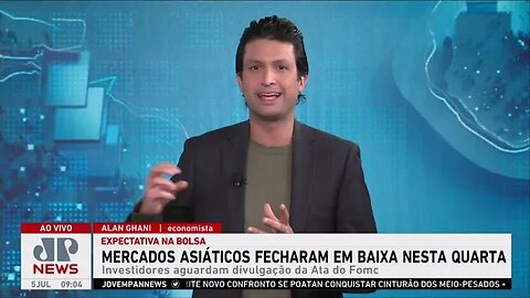 Mercados asiáticos fecham em baixa nesta quarta (05); Alan Ghani explica