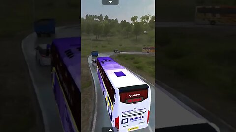 bus simulation Indonesia #shorts #viralshorts #bus #volvo #eurotrucksimulator2