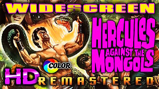 Hercules Against The Mongols - FREE MOVIE - HD REMASTERED WIDESCREEN - Starring Mark Forest