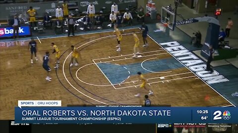 ORU Basketball wins Summit League Tournament Championship