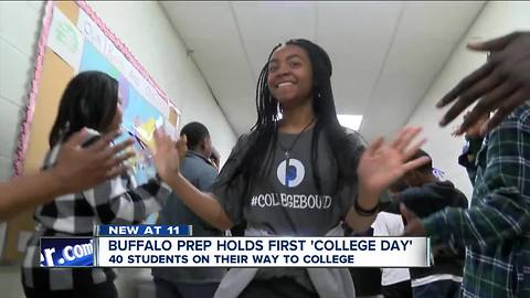 Buffalo Prep celebrates first 'College Day'