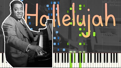 Art Tatum - Hallelujah 1939 (Classic Jazz / Superfast Harlem Stride Piano Synthesia) [BlueBlackJazz]