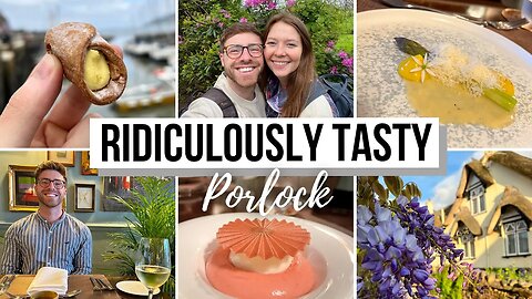 RIDICULOUSLY Good Food in an Adorable English Village (A Day In Porlock, Somerset)