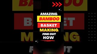 Amazing Basket Making 🫢 #shorts #Shorts #bamboo basket #diy