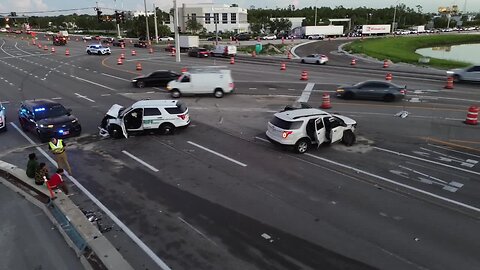 Deputy being treated at hospital after crash on Colonial Blvd in Fort Myers