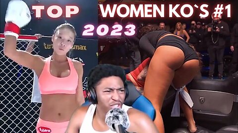 DewayneReacts to Women's Most Scariest Knockouts in MMA 2023 #1