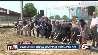 Groundbreaking for The Yard at Fishers