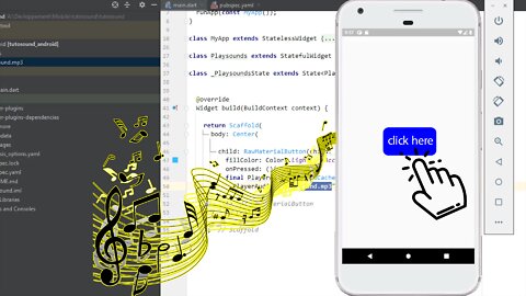 How to play audio in flutter? | Play an Audio from Local Asset | Android Studio