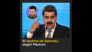 Maduro compara a Zelenski con Guaidó, calificándolos de “payasos”