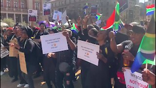 SOUTH AFRICA - Pretoria - Goverment march against gender-based violence (video) (yGB)