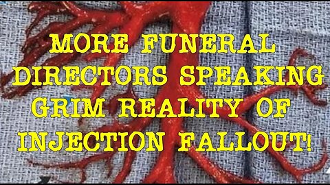 MORE FUNERAL DIRECTORS SPEAK GRIM TRUTH ABOUT INJECTION CARNAGE AND OUTLOOK