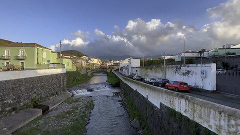 Ribeira Grande, Walking Tour on sunny Sunday afternoon, Azores Sao Miguel Portugal - 04.02.2024 #IRL