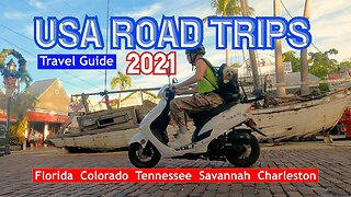 USA Road Trips 2021 -Florida, Colorado, Tennessee, Savannah, Charleston