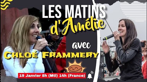 LIVE Amélie Paul & Chloé F. ❤️ Les matins d'Amélie mercredi 19.01.22