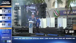 Lightning celebrate Stanley Cup win at Raymond James Stadium