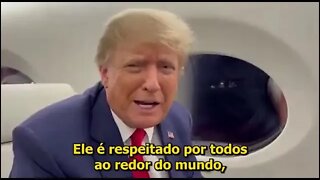 President Trump endorsing President Jair Bolsonaro of Brazil for the upcoming election in Brazil