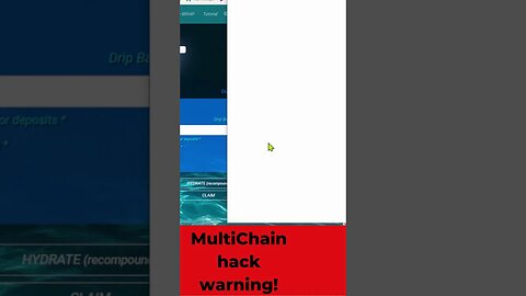 Drip Network Animal Farm MultiChain hack warning! #shorts