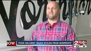 Food delivery truck stolen from nonprofit