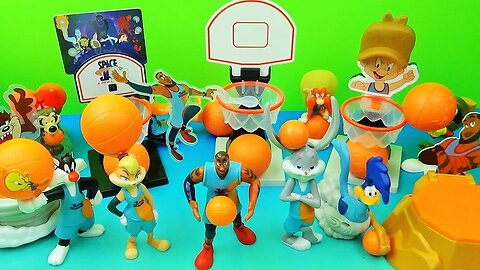 2021 SPACE JAM A NEW LEGACY set of 14 McDONALDS HAPPY MEAL MOVIE COLLECTIBLES VIDEO REVIEW