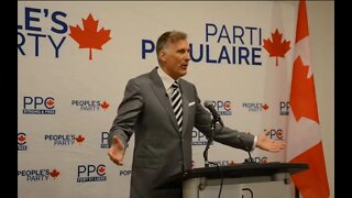 Aug. 24th, 2020 - Press Conference in Ottawa - PPC reacts to O'Toole leadership win ( REUPLOAD )