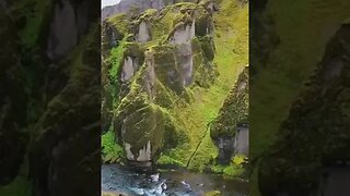 Fyadrarglyufur Canyon Iceland