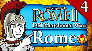 THE FALL OF ATHENS! Total War Rome 2: DEI: Rome Macedonian Wars Campaign Gameplay #4