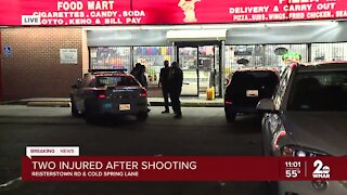 Two injured after shooting at Pizza Man in Baltimore