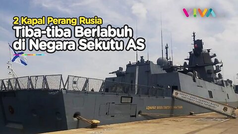 PERDANA! 2 Kapal Perang Rusia Mendadak Masuki Jeddah