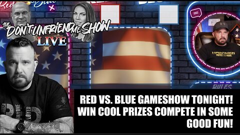 Red vs. Blue Gameshow: Compete and have some fun in some casual news trivia