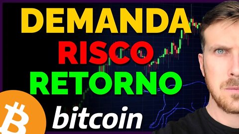 ANÁLISE DO BITCOIN HOJE: TEM DEMANDA, SUPORTE E TEM RISCO RETORNO!