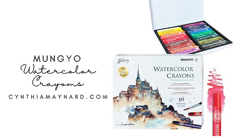 Mungyo Watercolor Crayons