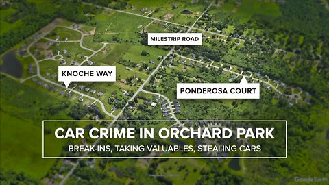 A warning from Orchard Park police about what they call 'crimes of opportunity'
