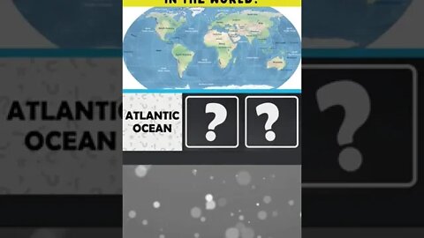 What is the name of the largest ocean in the world? #shorts #trivia #ocean #brainzonegames