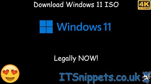 Download Windows 11 ISO Legally NOW! (@youtube, @ytcreators)