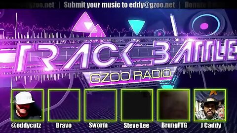 #TRACKBATTLE!! GZOO Radio Live Music Review.