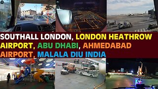 Vlog 46 | Southall London to Malala Diu India Travel via Abu Dhabi