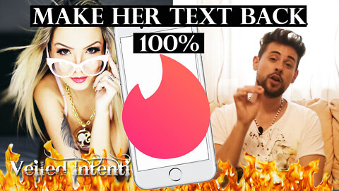 Make Her Text Back on Tinder 100% GUARANTEED (STEAL MY LINE!)