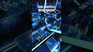 TRON AT DISNEY WORLD #disneyvlog #tron #tronlightcyclerun #magickingdom #disneyrides #rollercoaster