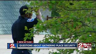 Answering questions about security at Gathering Place