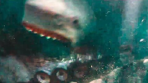 MEG 2 THE TRENCH "Meg Saves Human From Giant Kraken" (4K ULTRA HD) 2023
