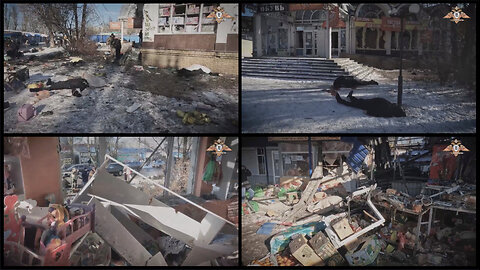 Donetsk 21.1 2024: Ukrainian forces shelled the city and killed twenty-seven people